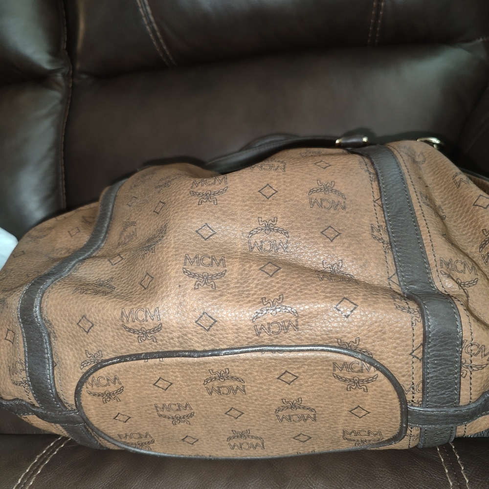Authentic MCM  Drawstrings Two Way Bag - Picture 8 of 16